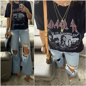 New๐ฉท Def Leppard 80s Rock Shirt